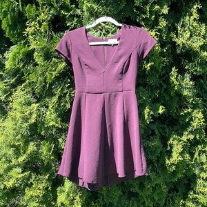 Aritzia high/low mini dress